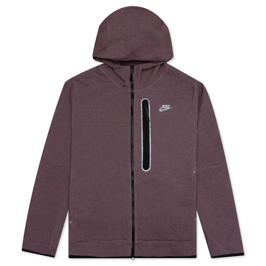 Sportswear Tech Fleece Full-Zip Hoodie - Dark Wine/Heather