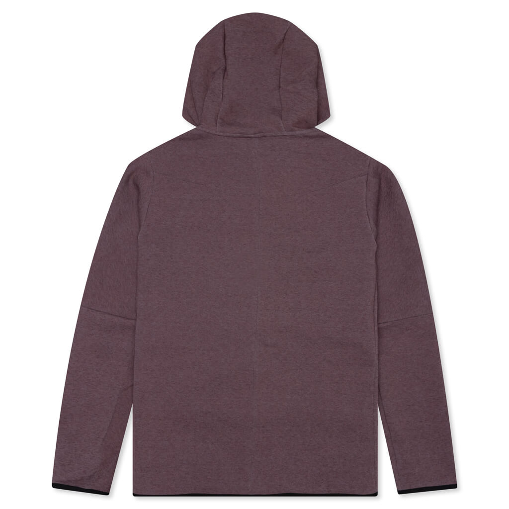 Sportswear Tech Fleece Full-Zip Hoodie - Dark Wine/Heather