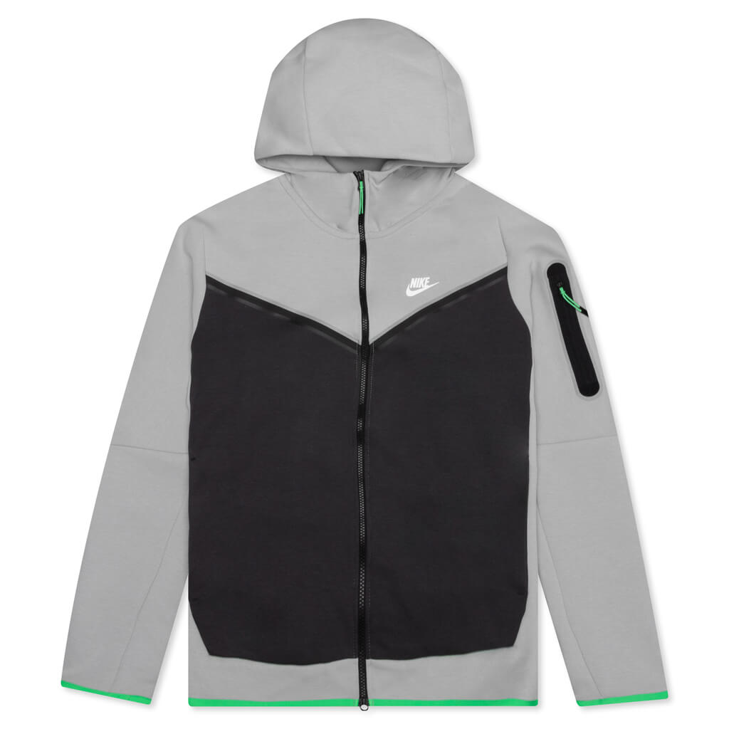 Sportswear Tech Fleece Full-Zip Hoodie - LT Smoke Grey/Anthracite/Sail