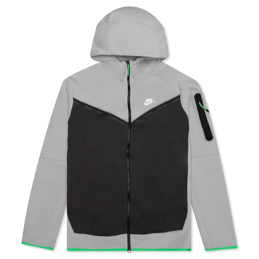 Sportswear Tech Fleece Full-Zip Hoodie - LT Smoke Grey/Anthracite/Sail