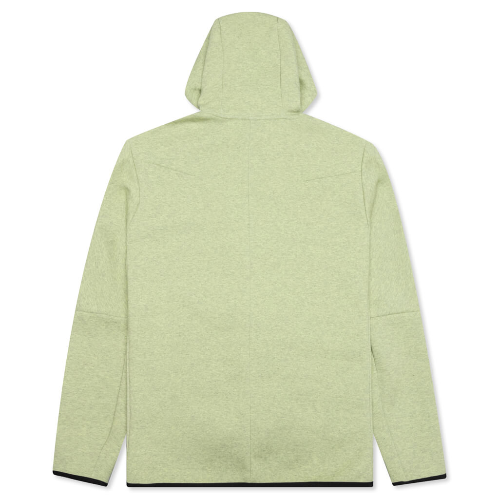 Sportswear Tech Fleece Full Zip Up Hoodie - Lime Ice/Heather