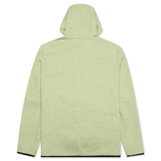 Sportswear Tech Fleece Full Zip Up Hoodie - Lime Ice/Heather