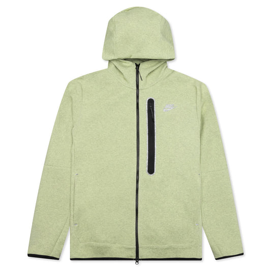 Sportswear Tech Fleece Full Zip Up Hoodie - Lime Ice/Heather