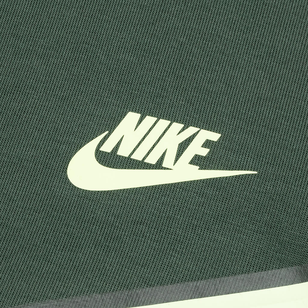 Sportswear Tech Fleece Full Zip Up Hoodie - Galactic Jade/Light Liquid Lime