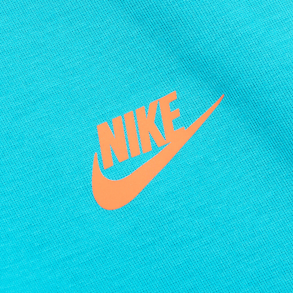 Sportswear Tech Fleece Shorts - Aquamarine/Turf Orange