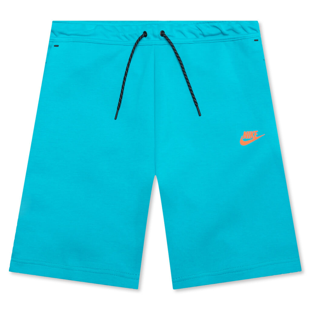Sportswear Tech Fleece Shorts - Aquamarine/Turf Orange