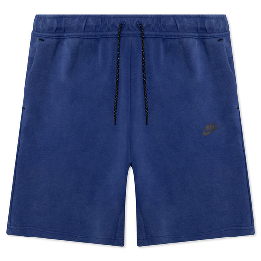 Sportswear Tech Fleece Washed Shorts - Deep Royal Blue/Black