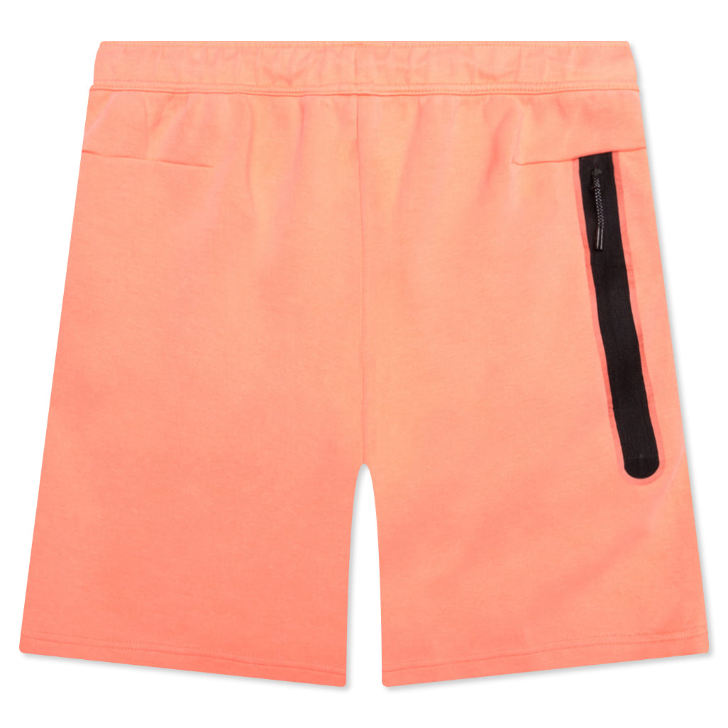 Sportswear Tech Fleece Washed Shorts - Orange Frost/Black
