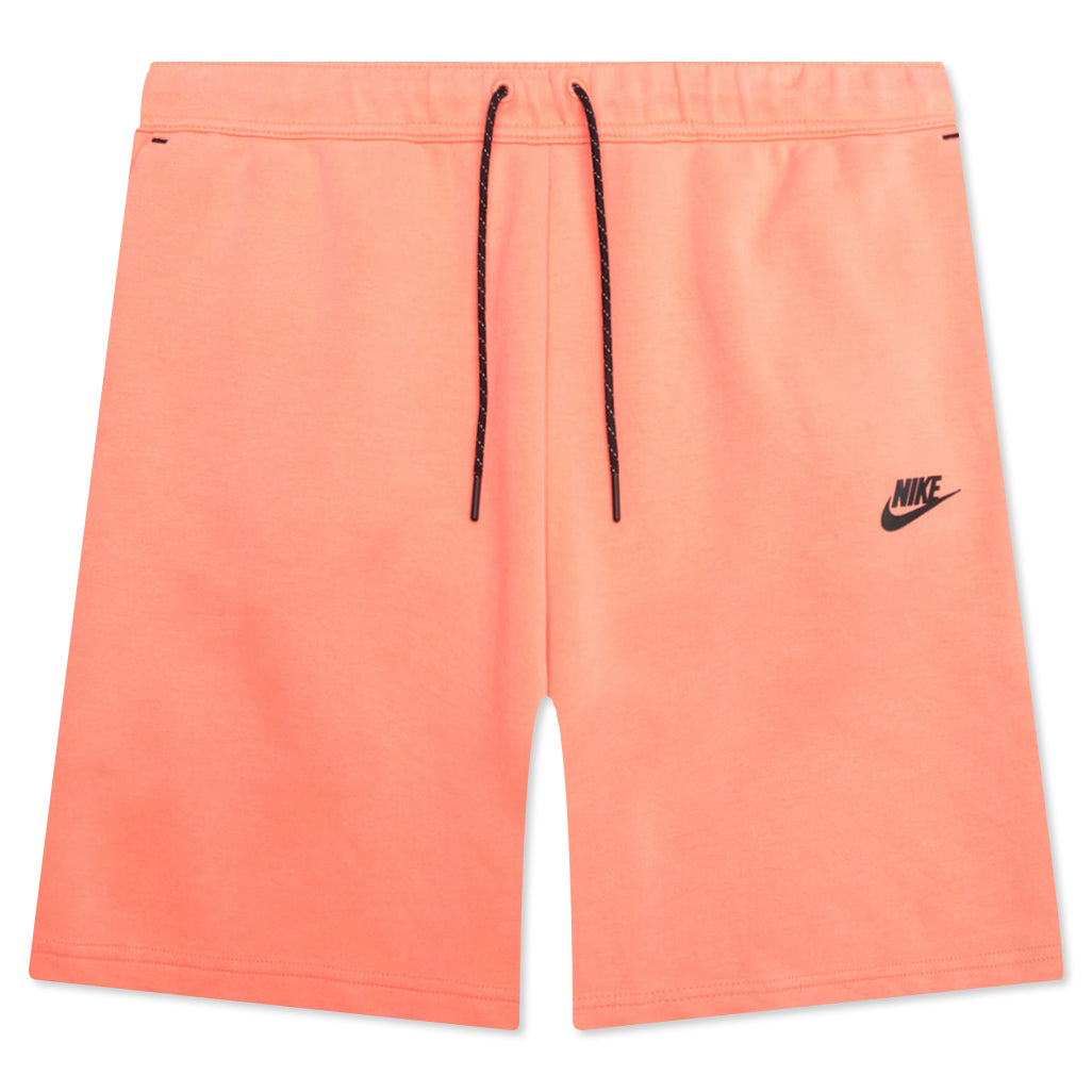 Sportswear Tech Fleece Washed Shorts - Orange Frost/Black