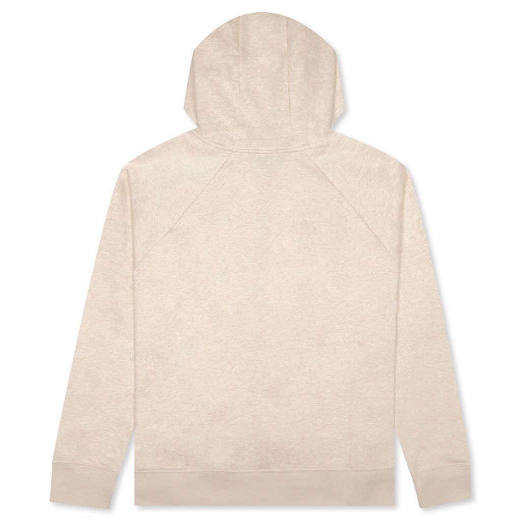 Sportswear Women's Club Essential 1/4 Zip Fleece Hoodie - Rattan/Heather
