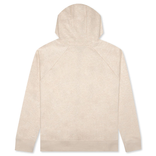 Sportswear Women's Club Essential 1/4 Zip Fleece Hoodie - Rattan/Heather