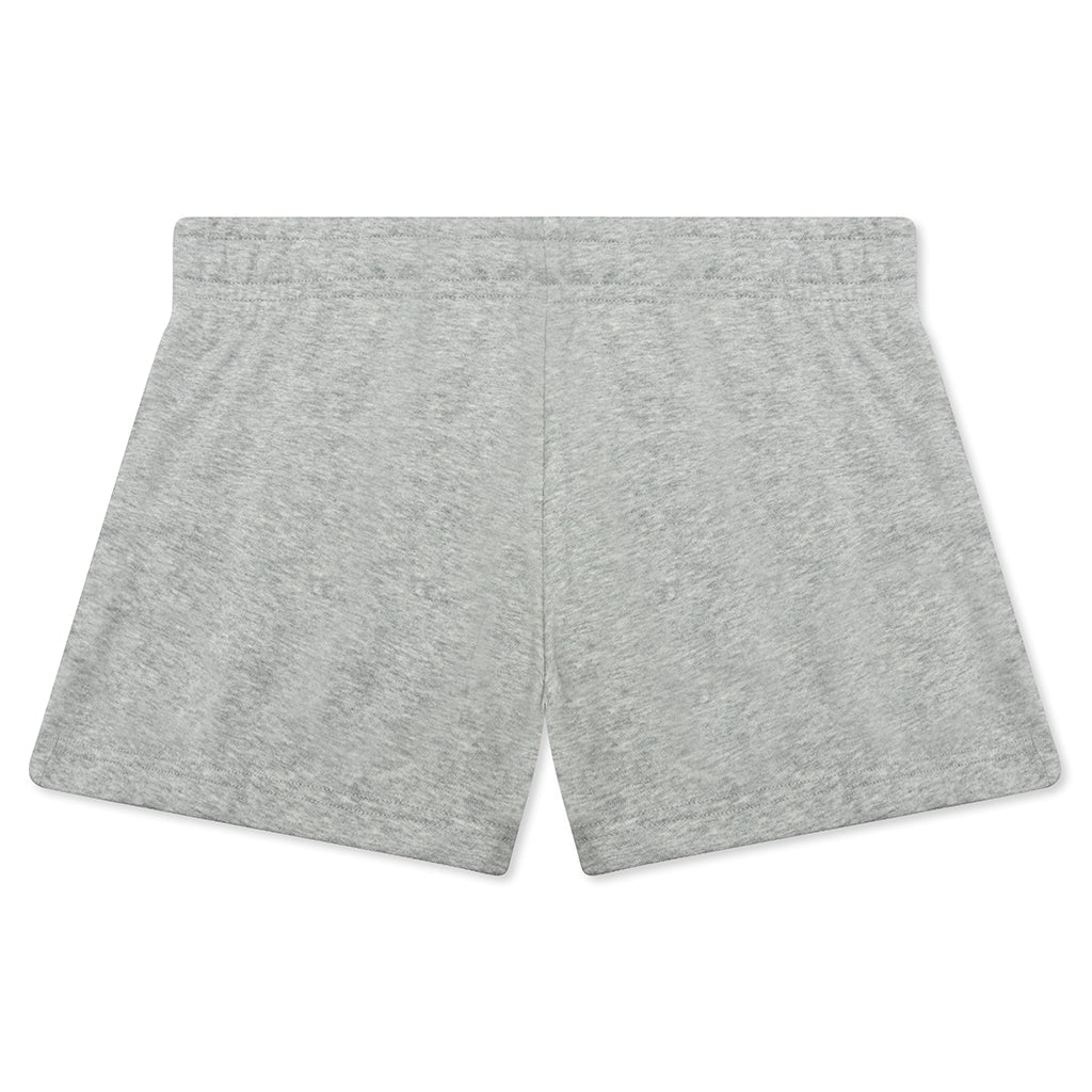 Sportswear Women's Club Fleece Shorts - DK Grey Heather/Matte Silver/White