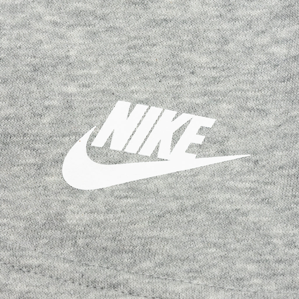 Sportswear Women's Club Fleece Shorts - DK Grey Heather/Matte Silver/White