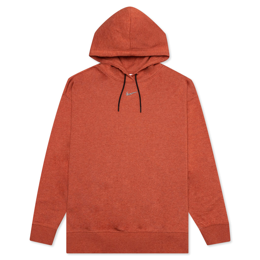 Sportswear Women's Collection Essentials Easy Fleece Hoodie - Burnt Sunrise/Heather