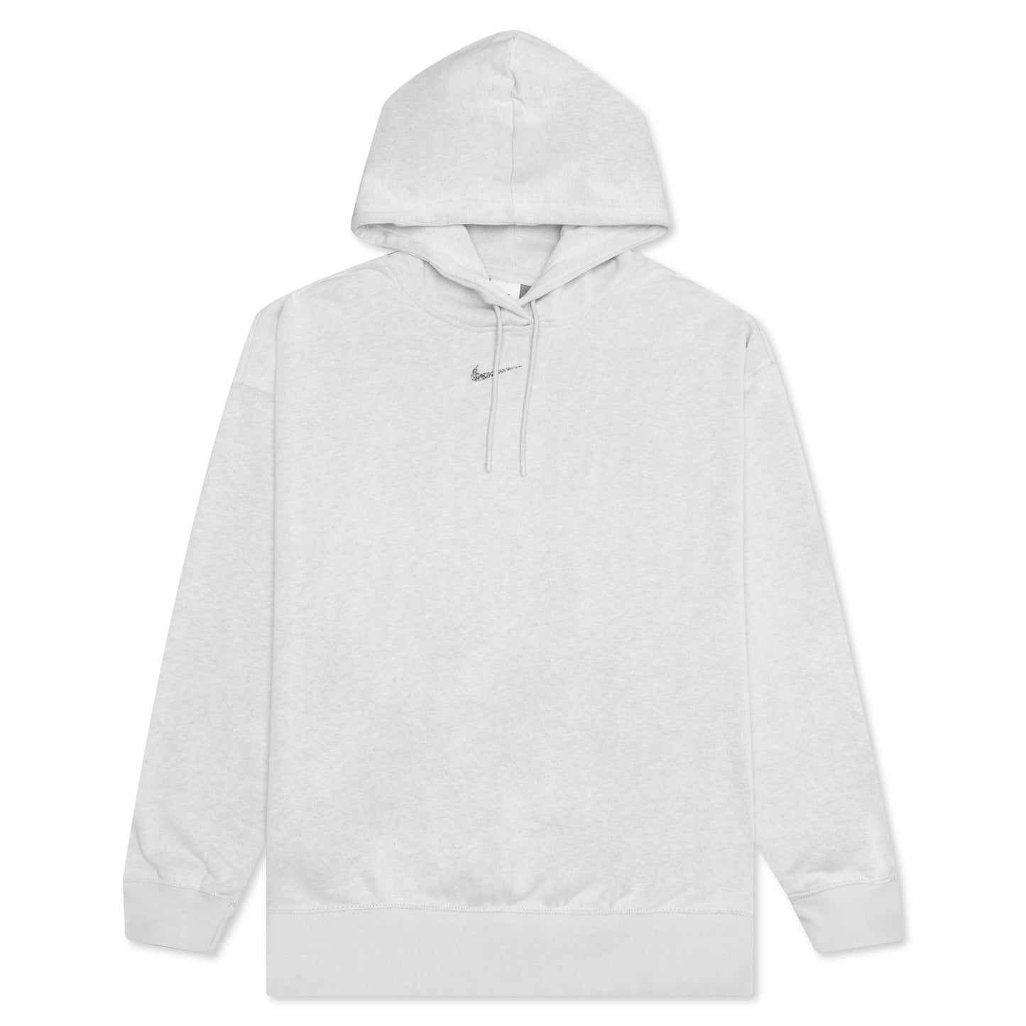Sportswear Women's Collection Essentials Easy Fleece Hoodie - Platinum Tint/White