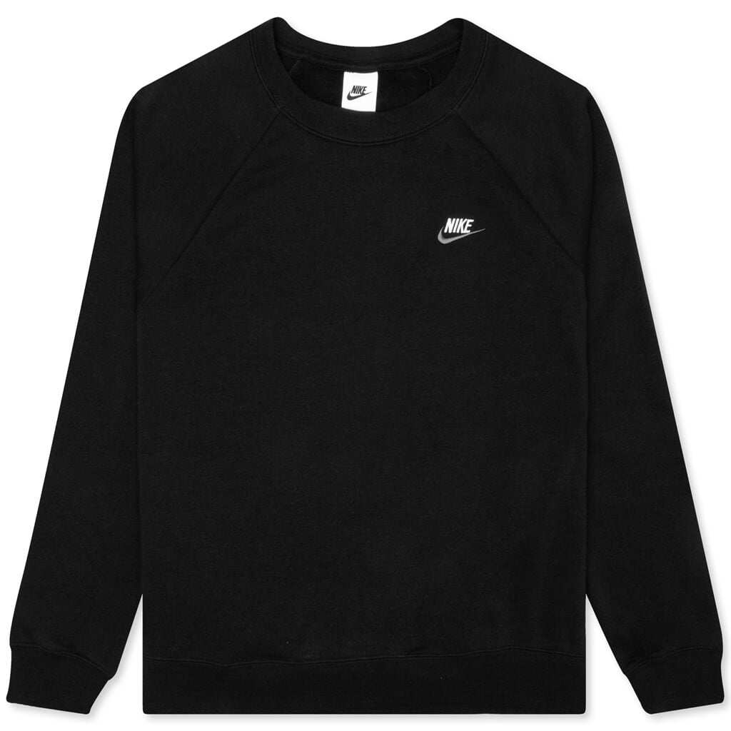 Sportswear Women's Essential Fleece Crew - Black/White