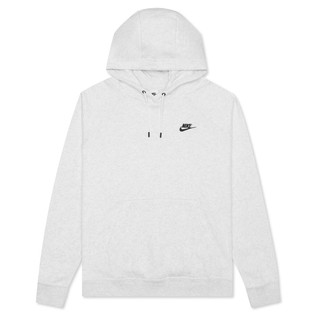 Sportswear Women’s Essential Fleece Pullover Hoodie - Birch Heather/Black