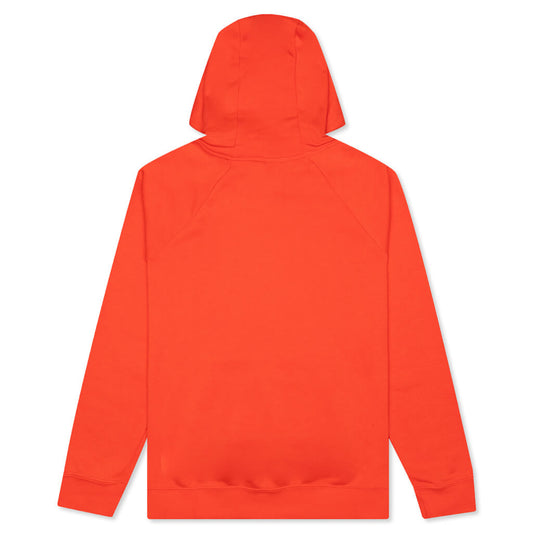 Sportswear Women’s Essential Fleece Pullover Hoodie - Chile Red/White