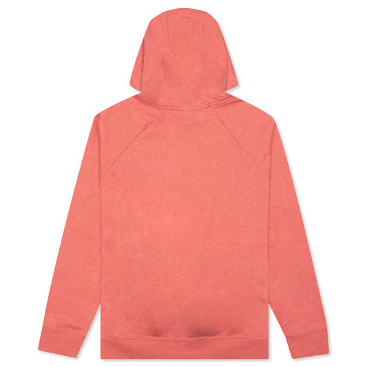 Sportswear Women’s Essential Fleece Pullover Hoodie - Magic Ember/Heather/White