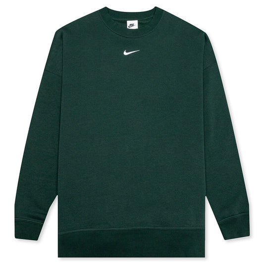 Sportswear Women's Essentials Over-Oversized Crew Top - Pro Green/White