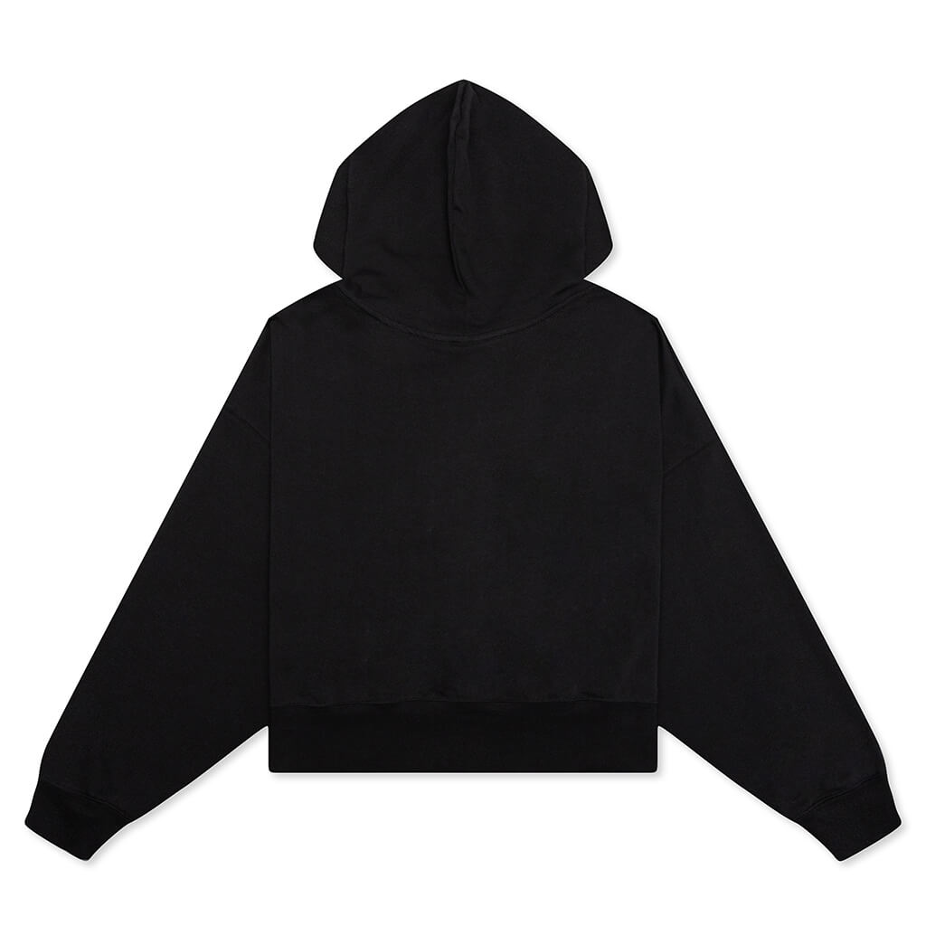 Sportswear Women's Oversized Pullover Hoodie - Black/White