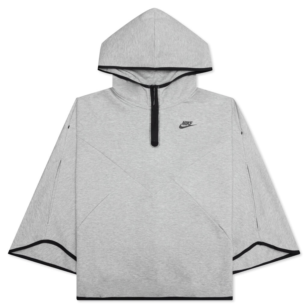 Sportswear Women's Tech Fleece Oversized Poncho - Dark Grey Heather/Black