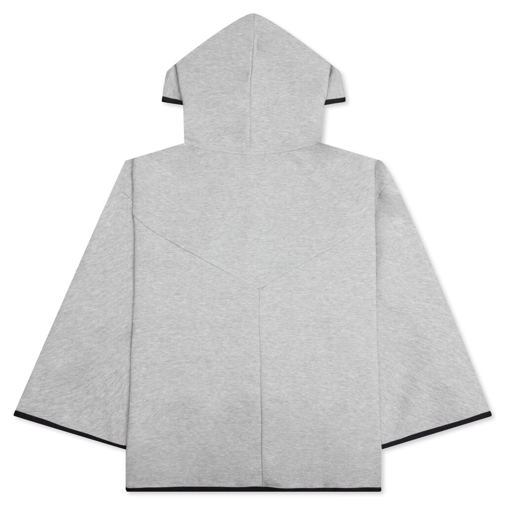 Sportswear Women's Tech Fleece Oversized Poncho - Dark Grey Heather/Black