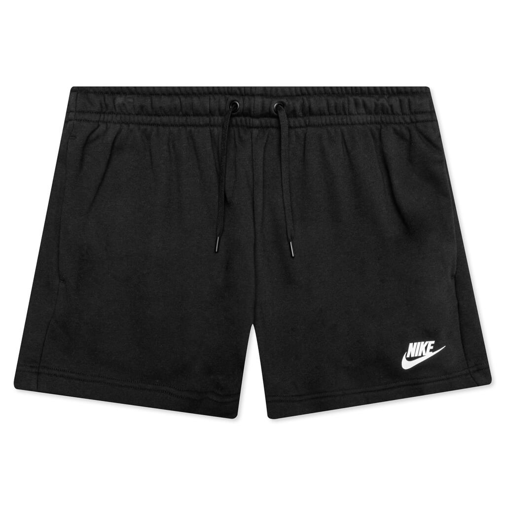 Sportswear Women's Club Fleece Shorts - Black/Black/White