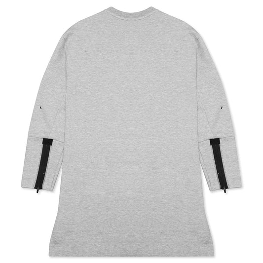 Sportswear Women's Tech Fleece Long Sleeve Dress - DK Grey Heather/Black