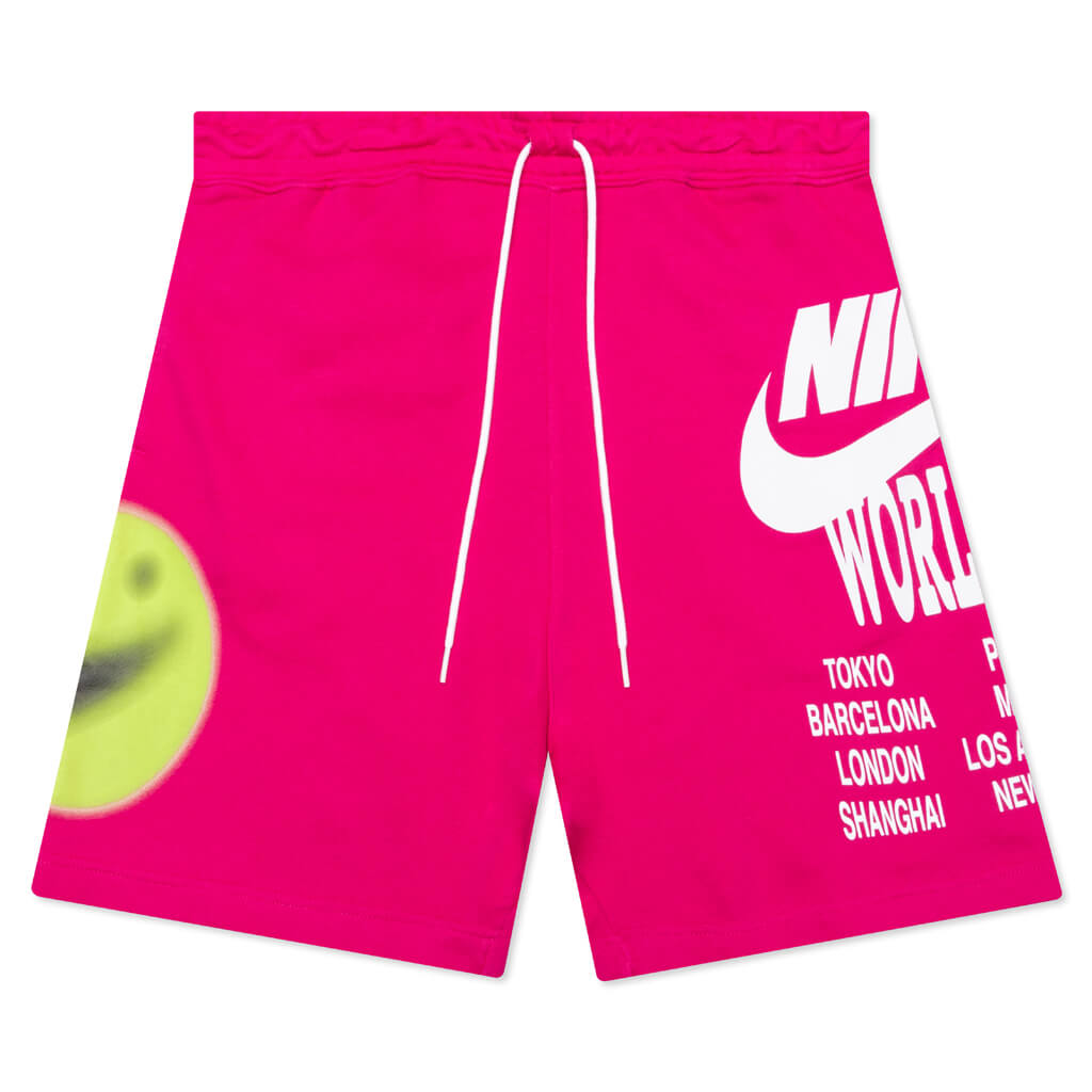 Sportswear World Tour French Terry Shorts - Fireberry