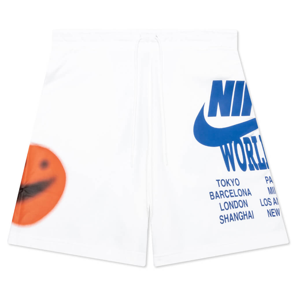 Sportswear World Tour French Terry Shorts - White