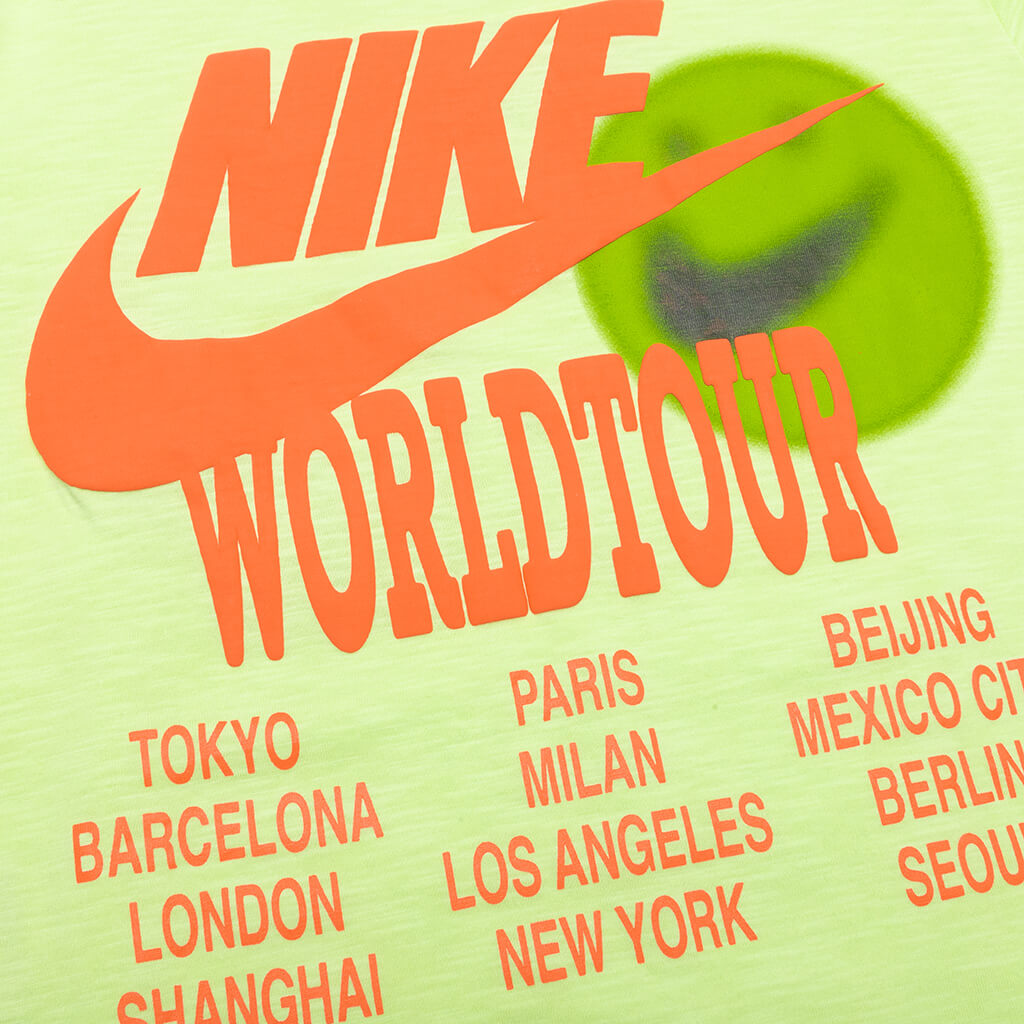 Sportswear World Tour L/S Top - Light Liquid Lime