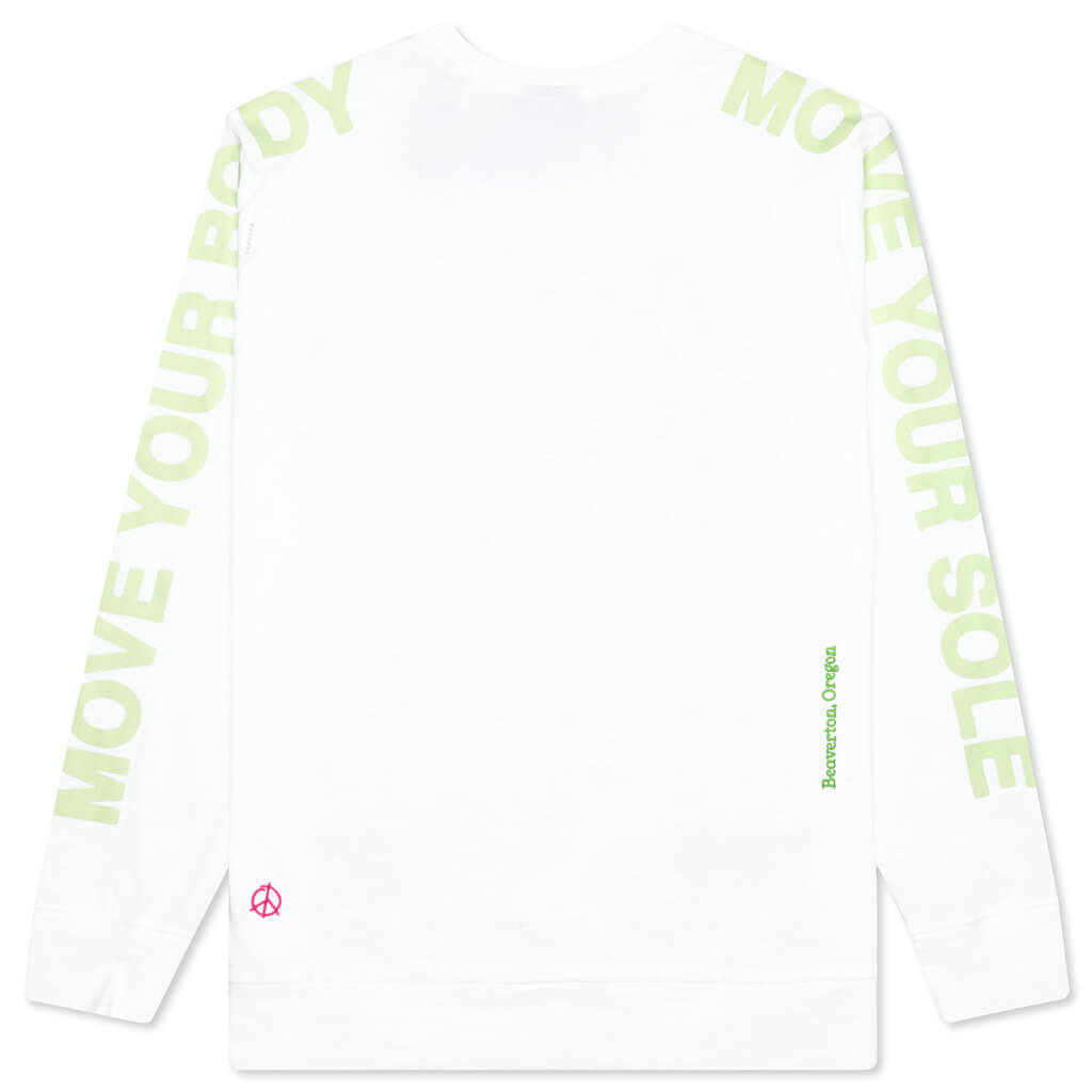 Sportswear World Tour L/S Top - White