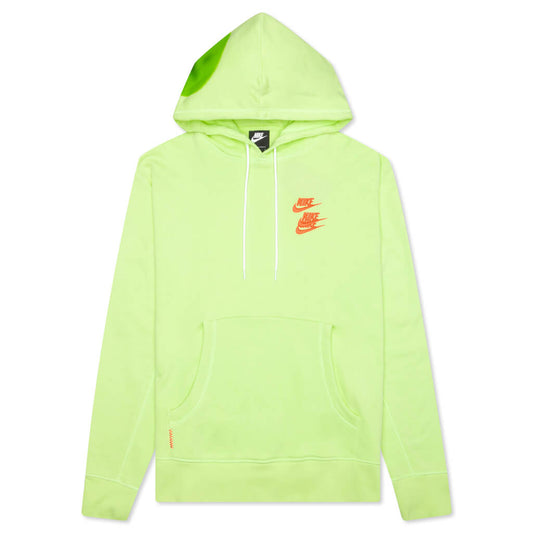 Sportswear World Tour Pullover French Terry Hoodie - Light Liquid Lime