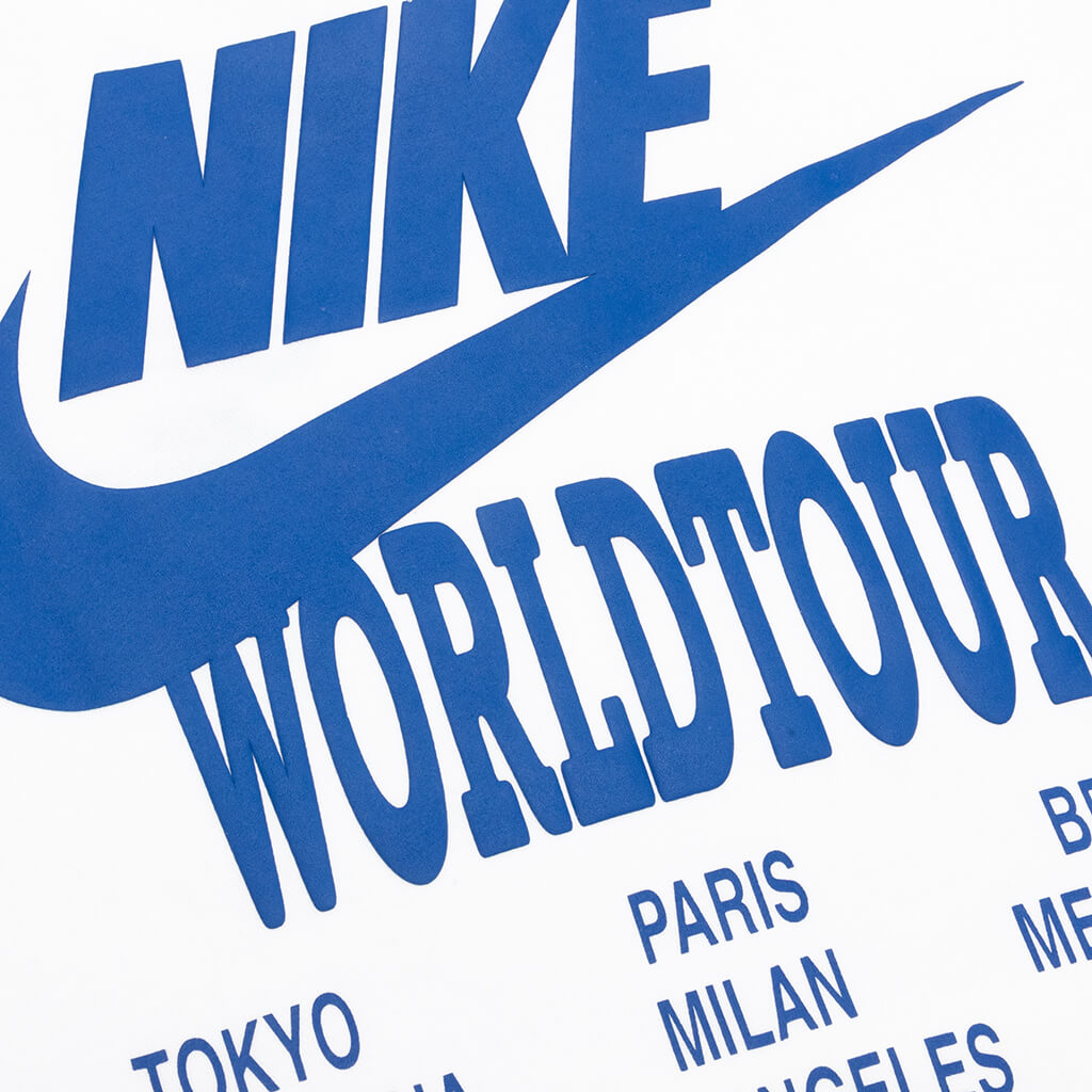 Sportswear World Tour Pullover French Terry Hoodie - White