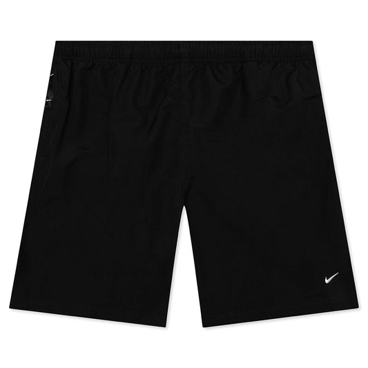 Swoosh Shorts - Black/White