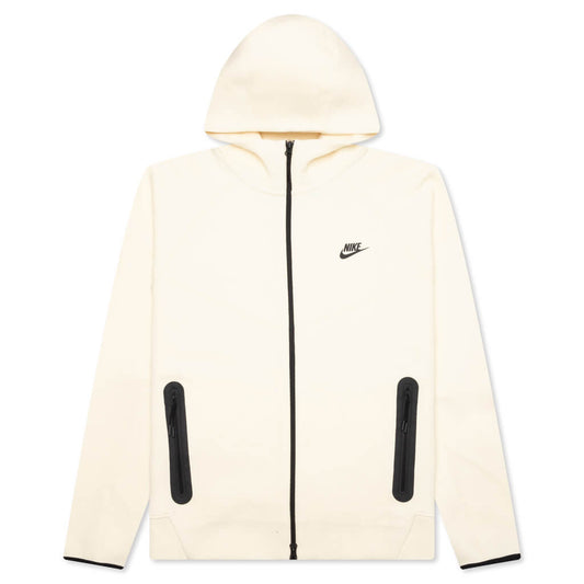 Sportswear Tech Fleece Windrunner Full Zip Hoodie - Coconut Milk/Black