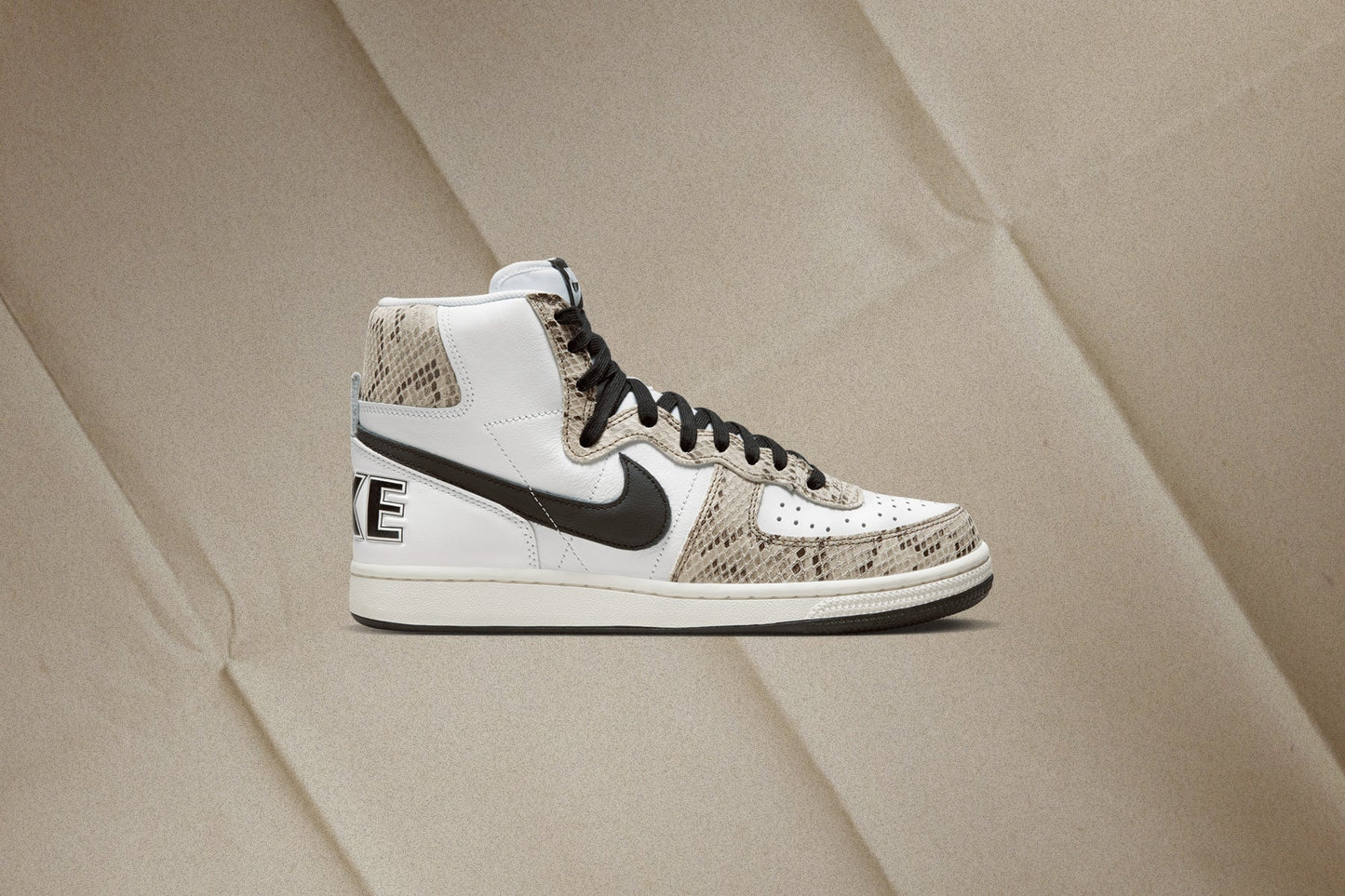 Terminator High Cocoa Snake - White/Black/Cocoa