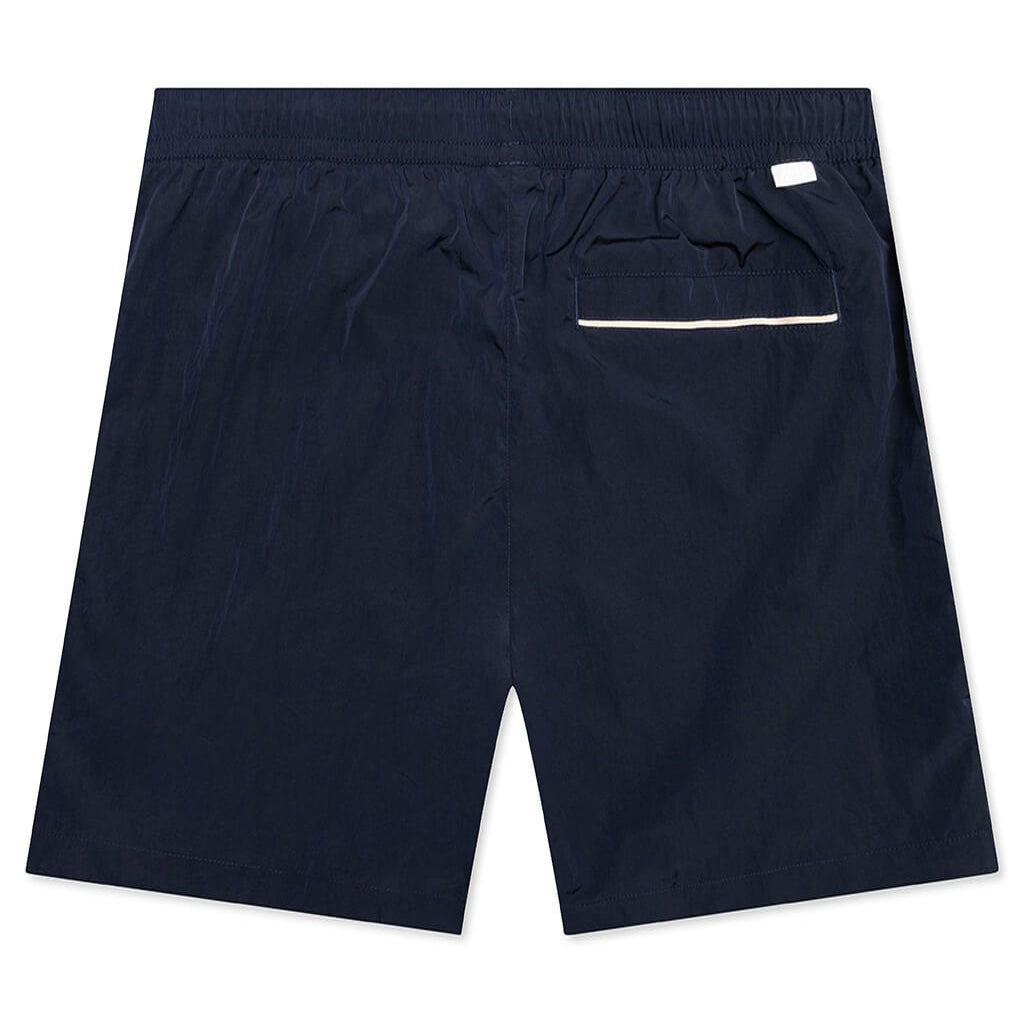 Unlined Woven Track Shorts - Midnight Navy/Sail