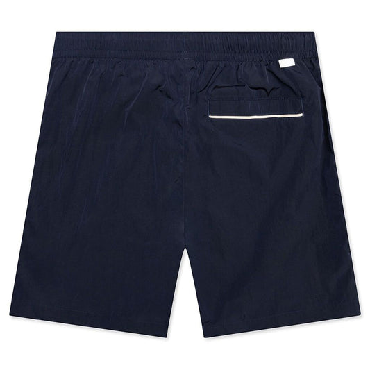 Unlined Woven Track Shorts - Midnight Navy/Sail