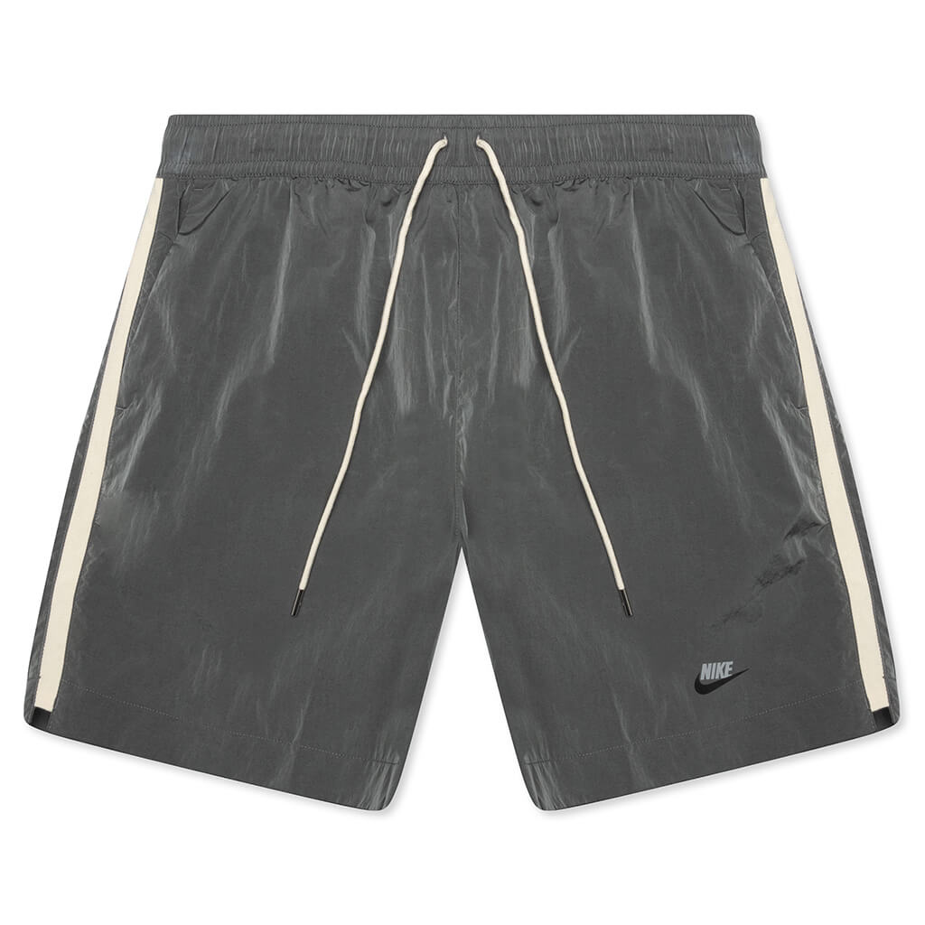 Unlined Woven Track Shorts - Particle Grey/Sail