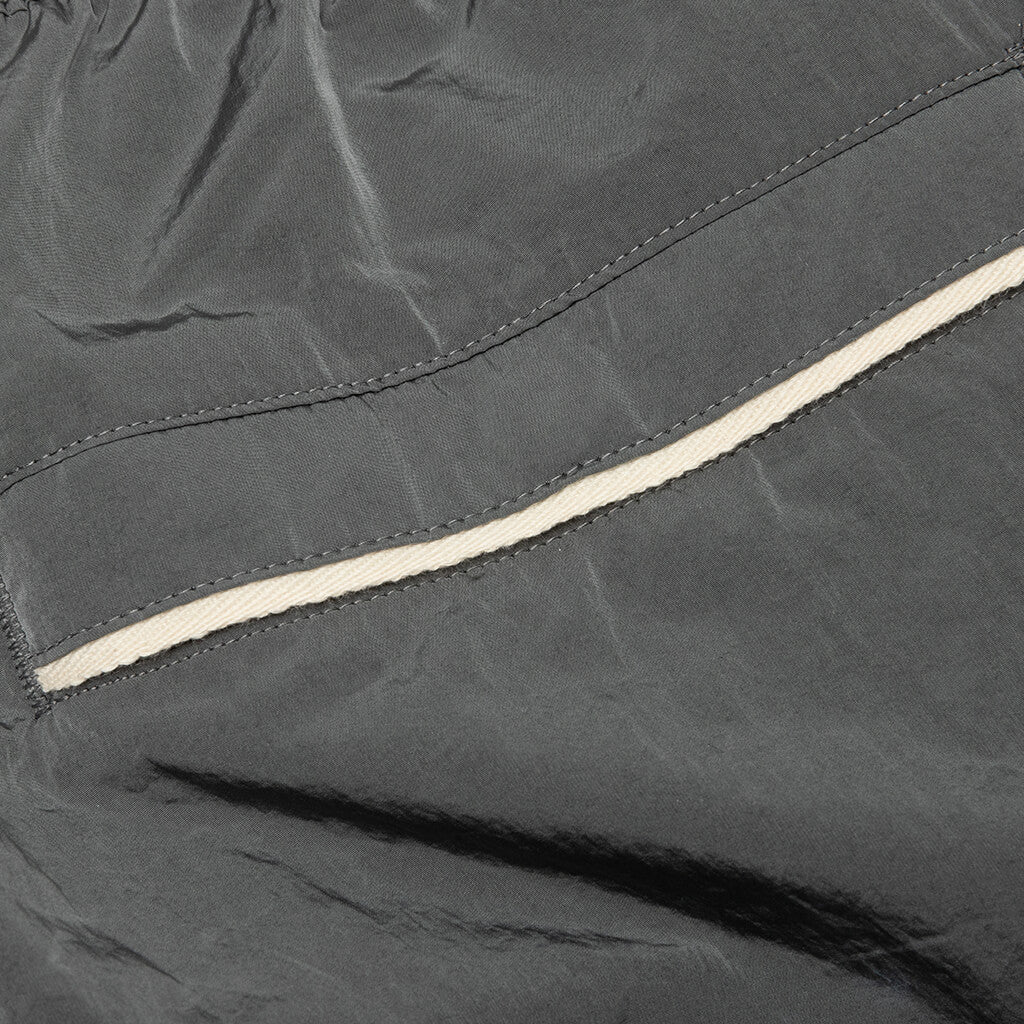 Unlined Woven Track Shorts - Particle Grey/Sail