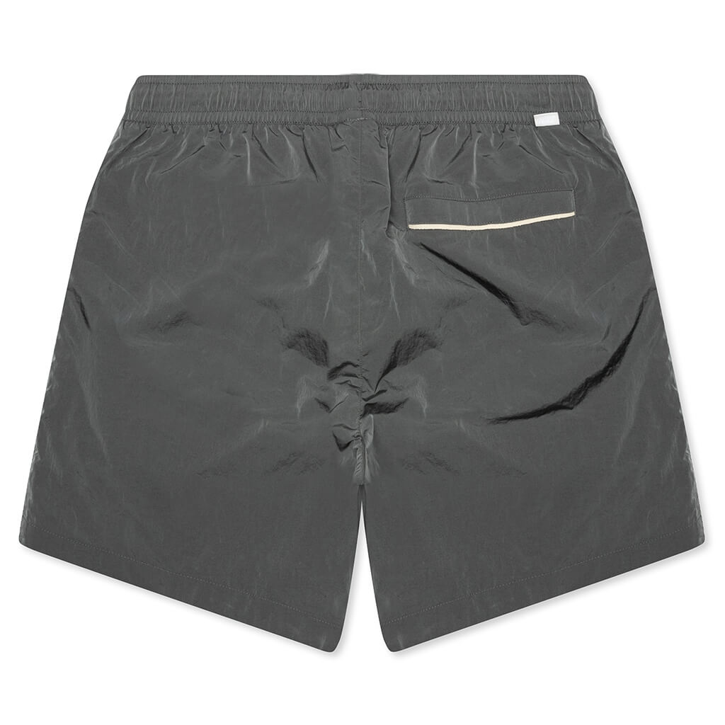 Unlined Woven Track Shorts - Particle Grey/Sail