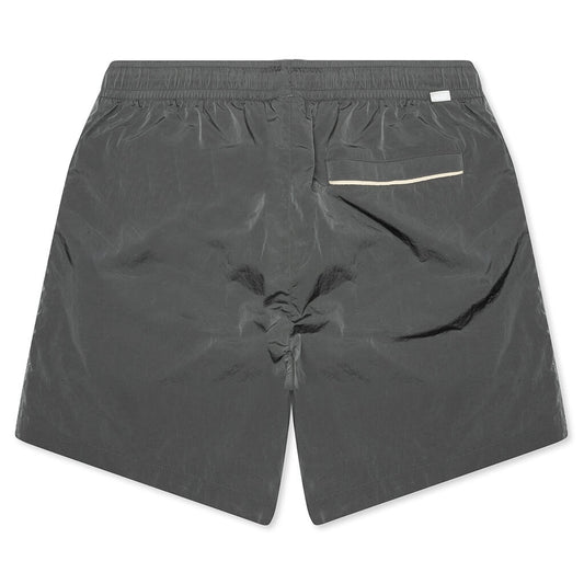 Unlined Woven Track Shorts - Particle Grey/Sail