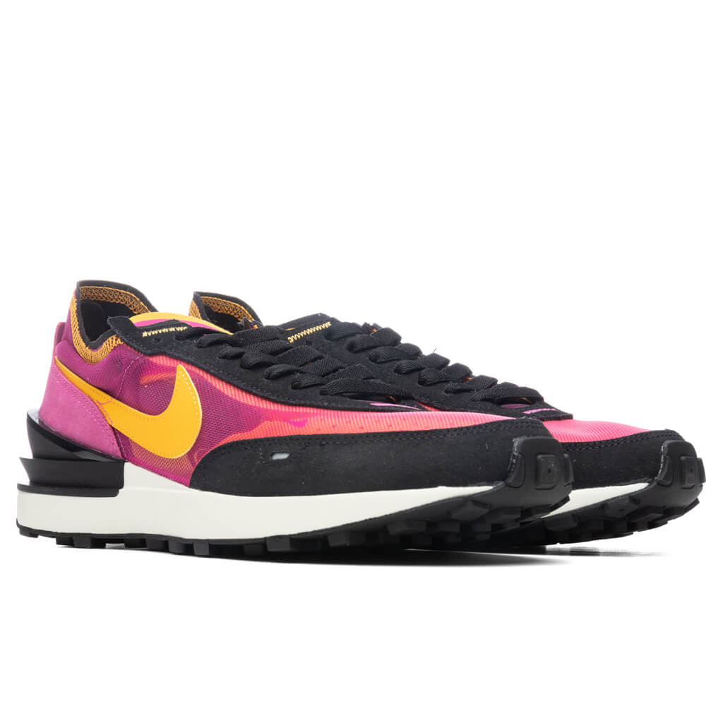 Waffle One - Active Fuchsia/University Gold