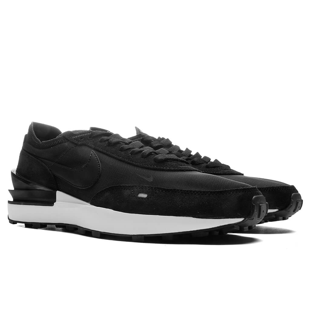 Waffle One - Black/Black/White