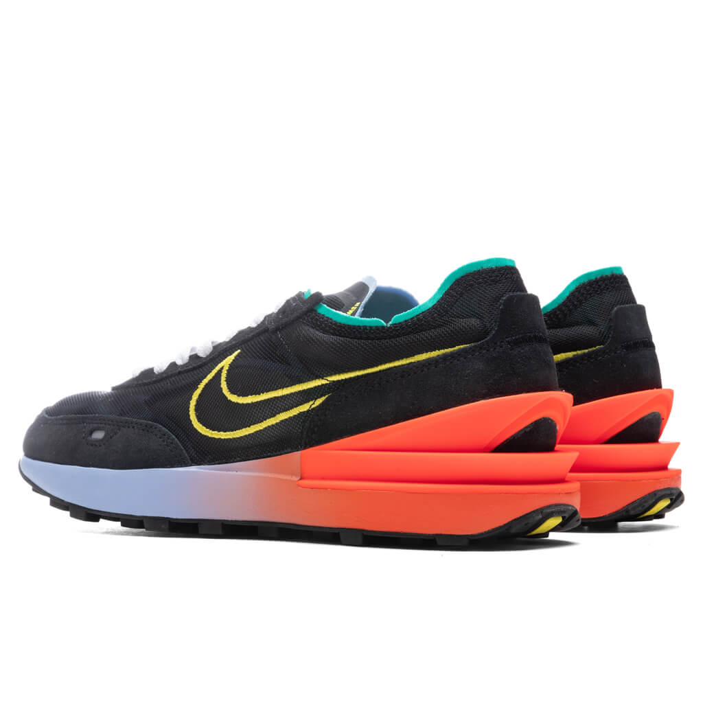 Waffle One - Black/Yellow Strike/Hyper Crimson
