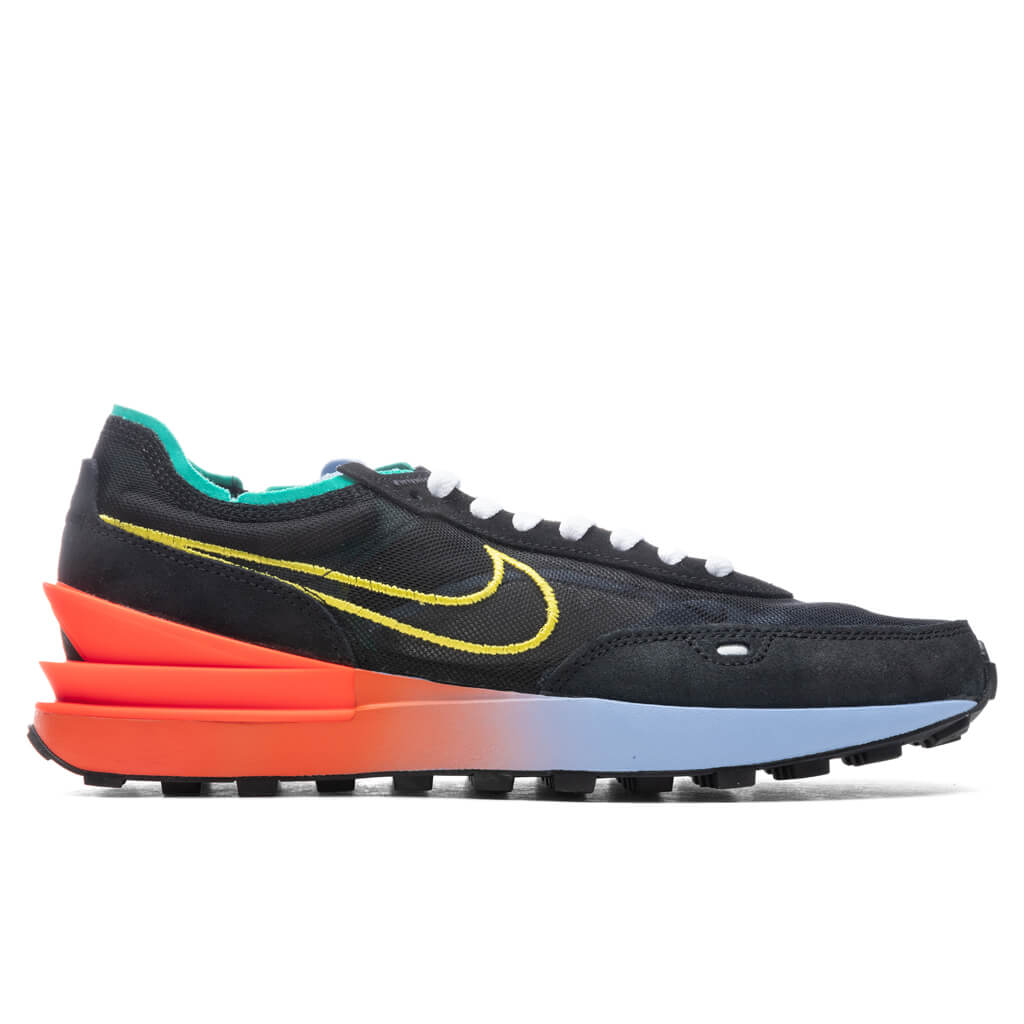 Waffle One - Black/Yellow Strike/Hyper Crimson