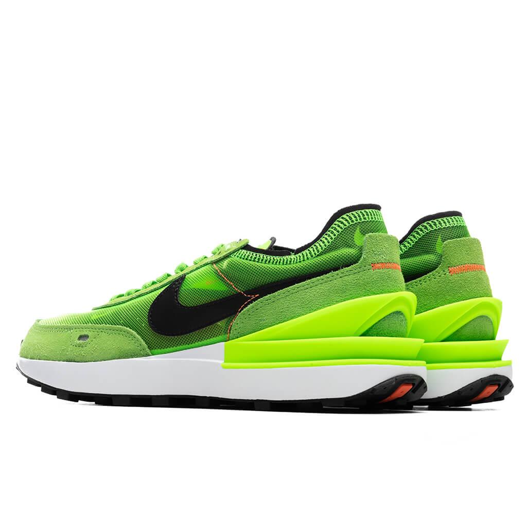 Waffle One - Electric Green/Black
