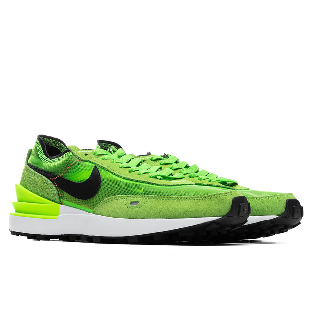 Waffle One - Electric Green/Black